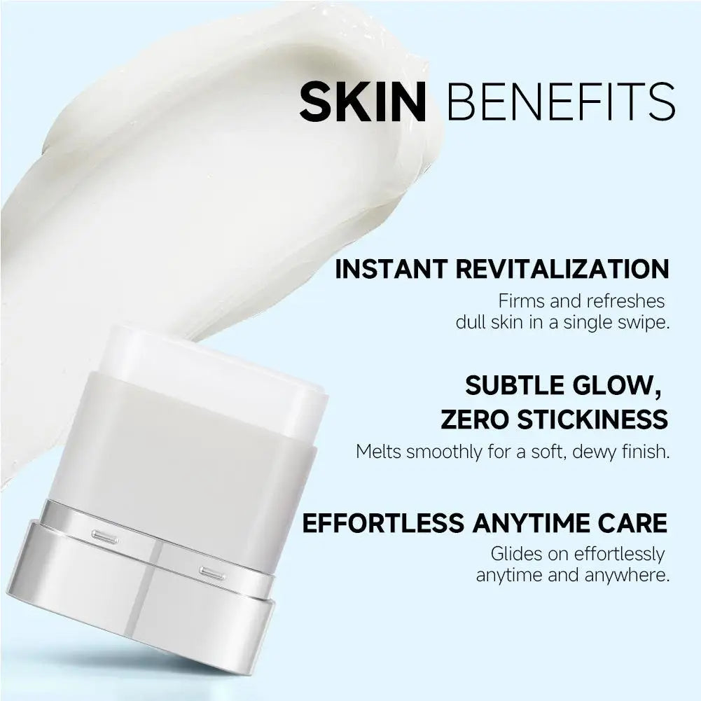 PDRN Essence Stick Balm With Collagen Nicotinamide for Eye, Face & Neck, Hydrating Smooths Fine Lines Boosts Elasticity Skin Care