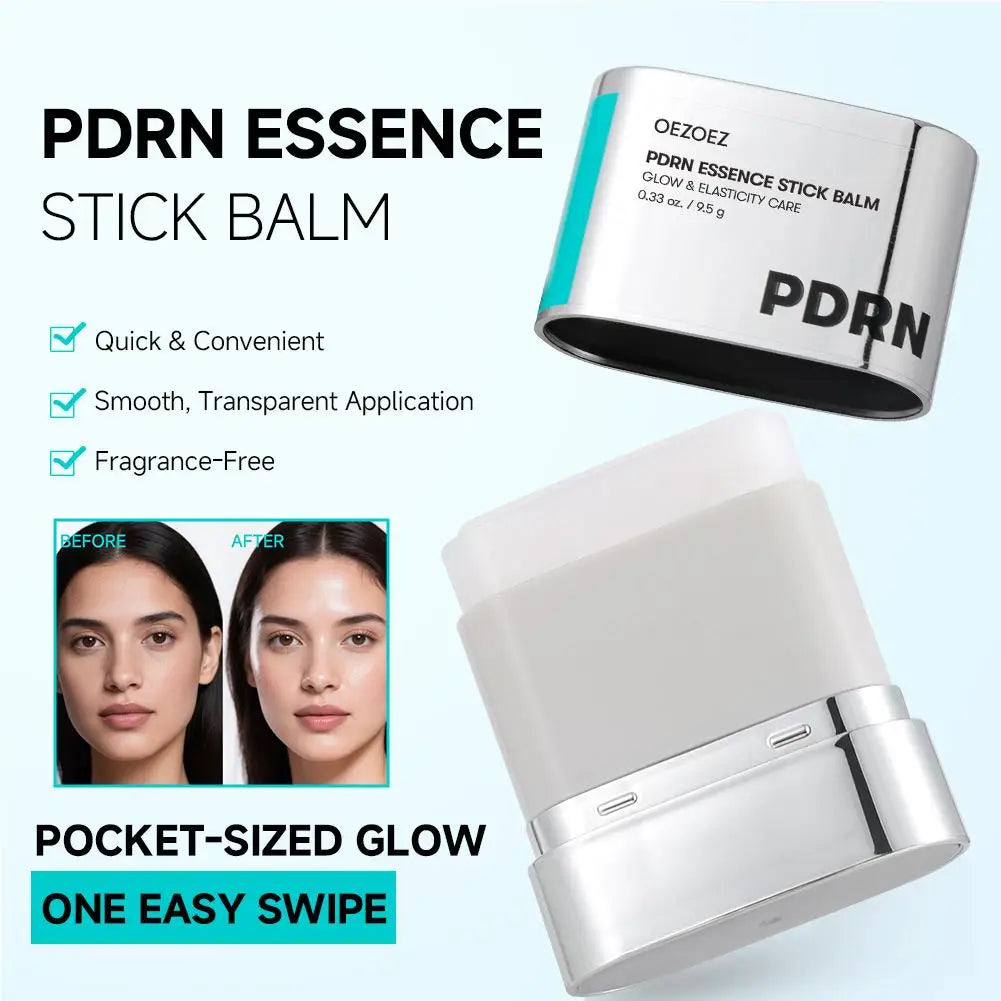 PDRN Essence Stick Balm With Collagen Nicotinamide for Eye, Face & Neck, Hydrating Smooths Fine Lines Boosts Elasticity Skin Care